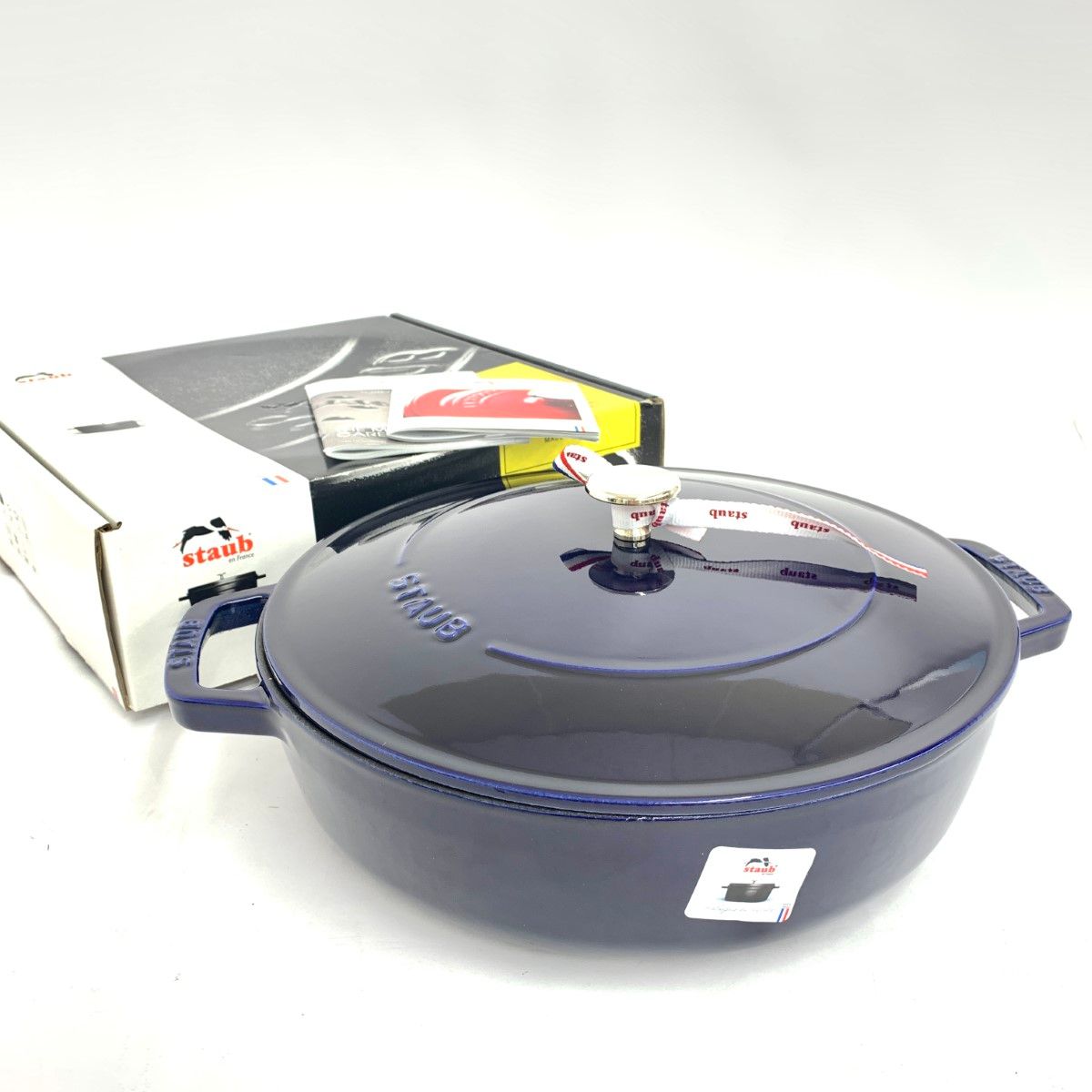 未使用品 staub ストウブ ブレイザーソテーパン 箱付 40511-476 グラン