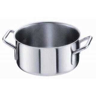 シットラム イノックス 18-10 寸胴鍋 三重底 28cm AZV09028 シットラムイノックス１８－１０半寸胴鍋三重底 [ （蓋無）１６Ｂ１６