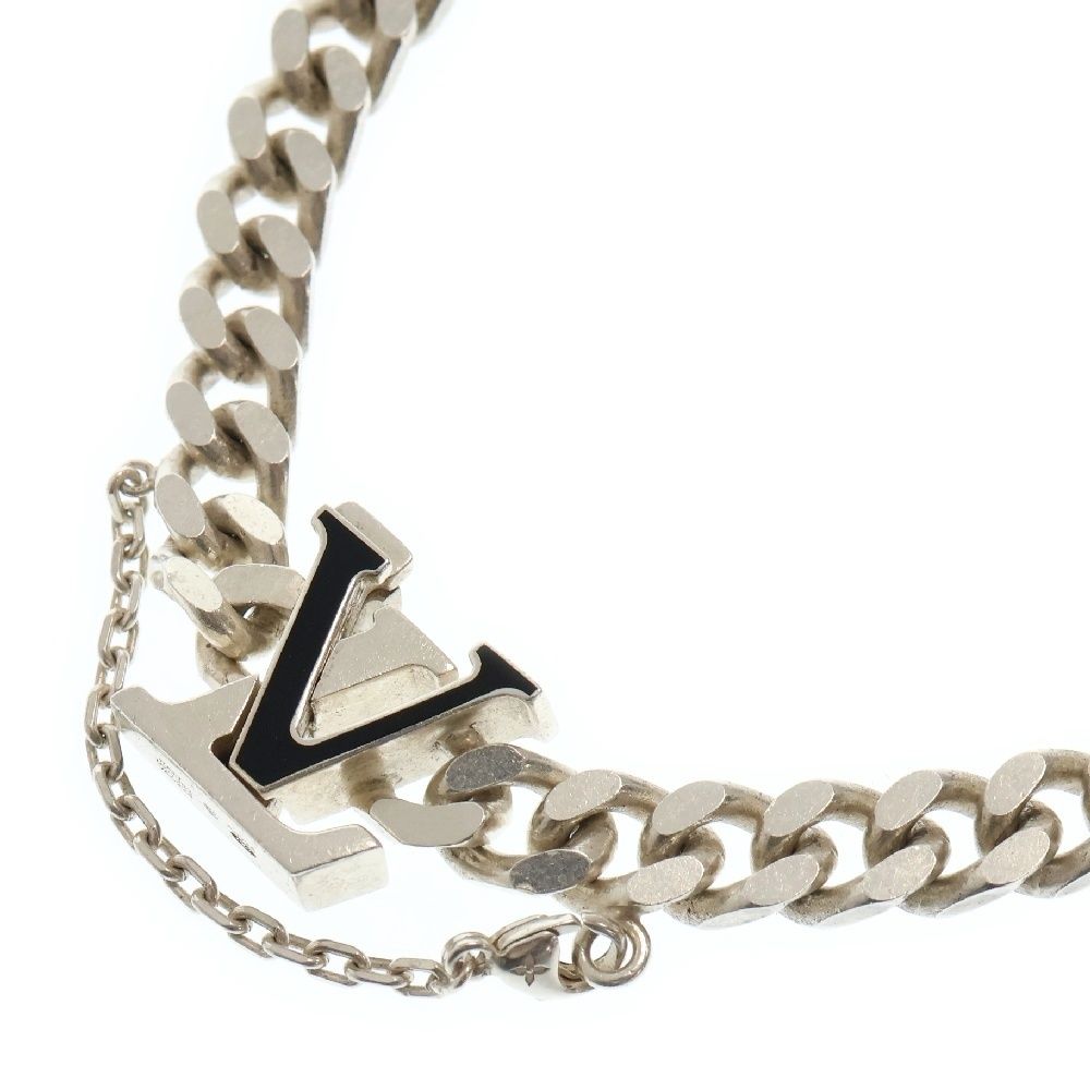 LOUIS VUITTON (ルイヴィトン) LVスパイク チェーンネックレス M01383