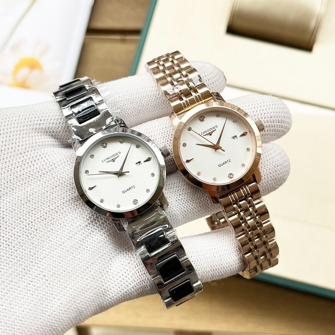 海外通販！ 永遠の輝き ロンジン レディース30mm｜太陽光反射文字盤×316L鋼｜実物撮影 品質証明｜ ｜