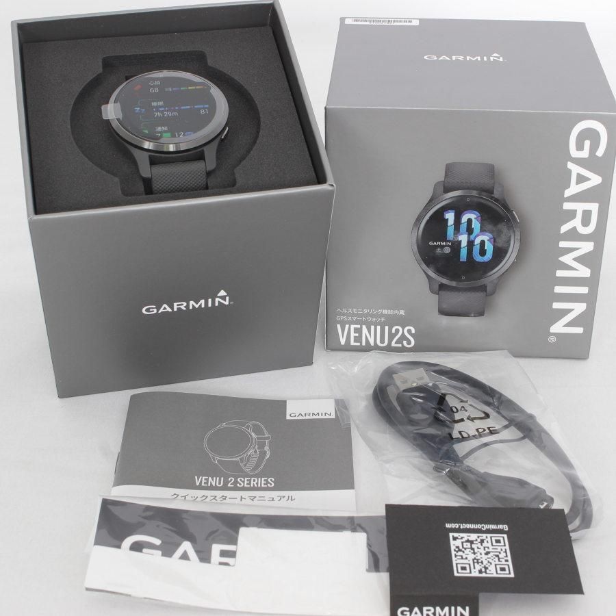 新品】GARMIN Venu 2S Graphite/Slate 010-02429-60 スマートウォッチ ガーミン ヴェニュー 本体 - メルカリ