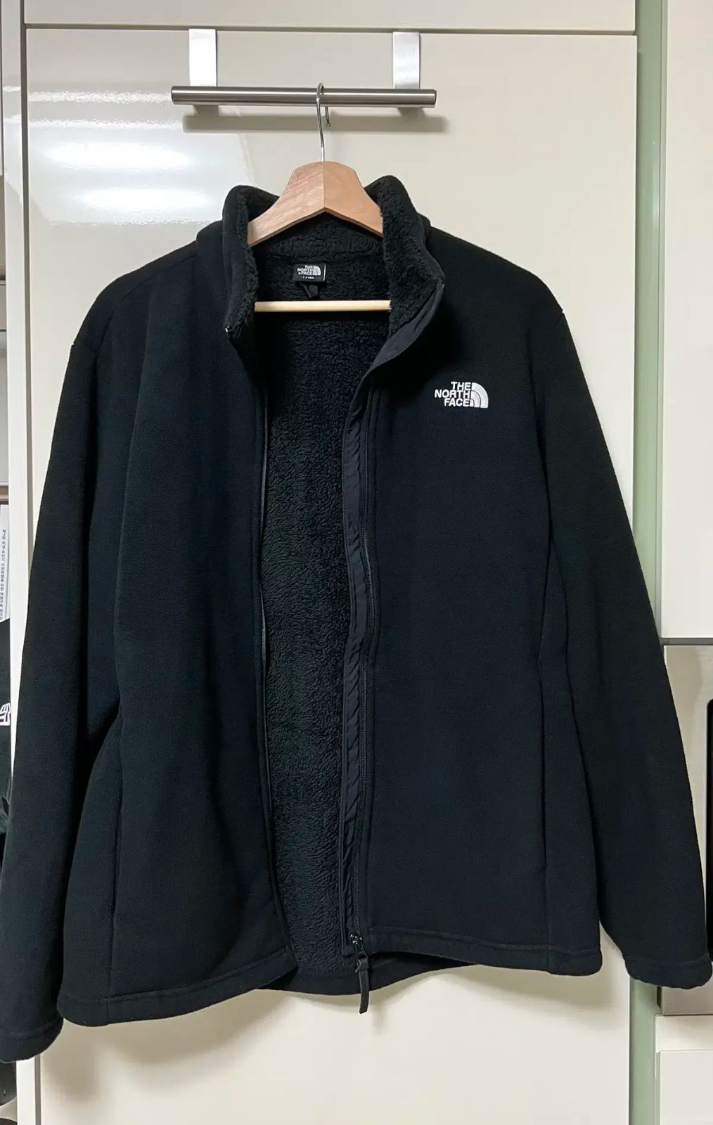 100 THE NORTH FACE(ザノースフェイス) ファーリー フリース ジャケット （ Black ）