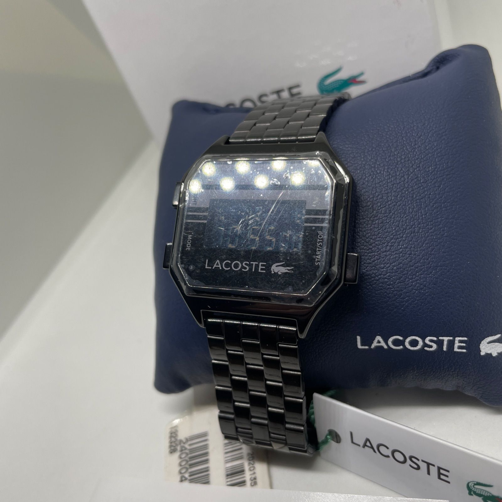 新品】ラコステ LACOSTE 腕時計 デジタル時計 BERLIN ANALOG
