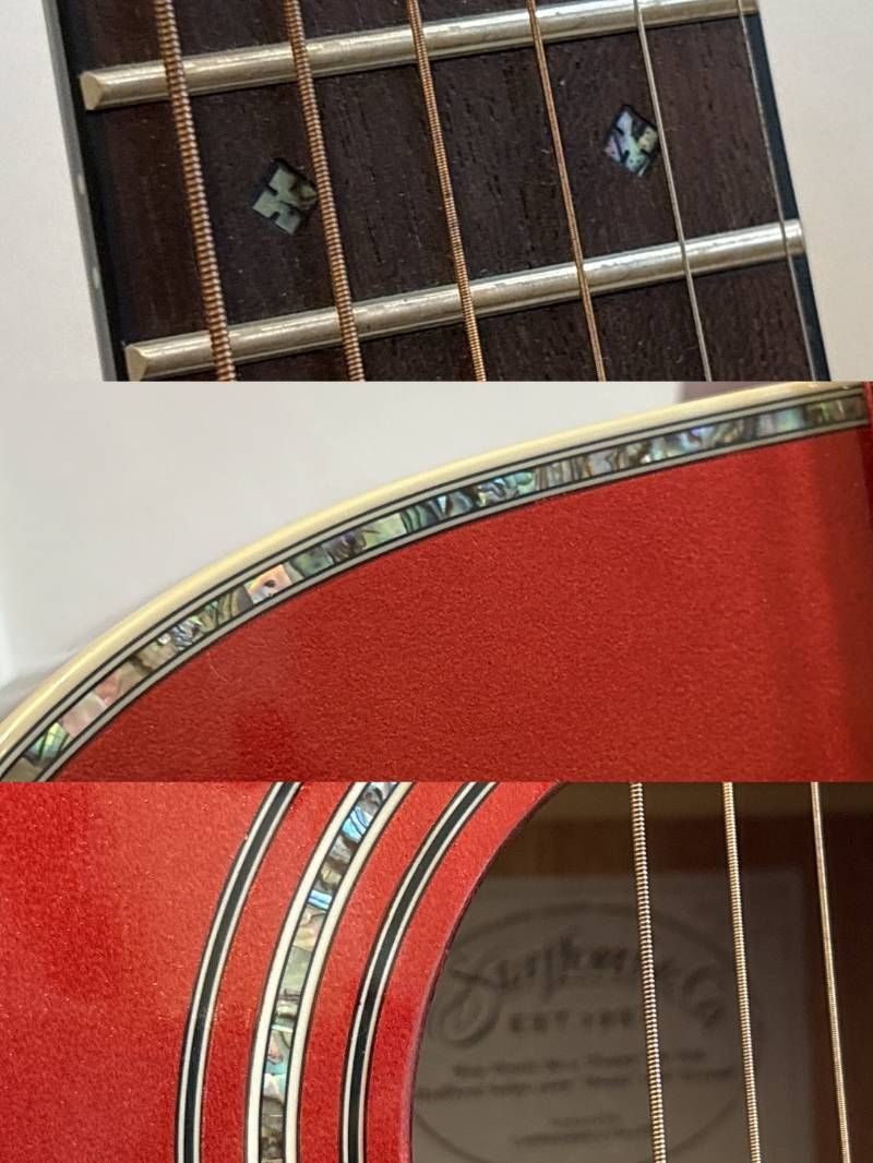 パンツ アコースティックギター エ コ Stafford LTD SF-5C CAR ギターケース付 人気アイテム、安い通販。