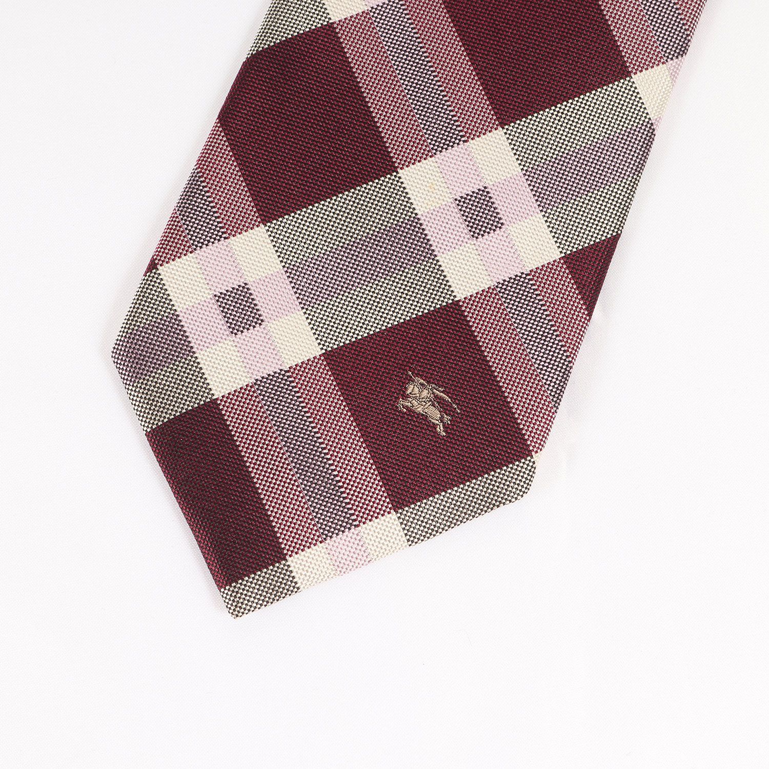 ★美品　BURBERRY BLACK LABEL　 シルクタイ BURBERRY BLACK LABEL バーバリー ブラックレーベル ネクタイ