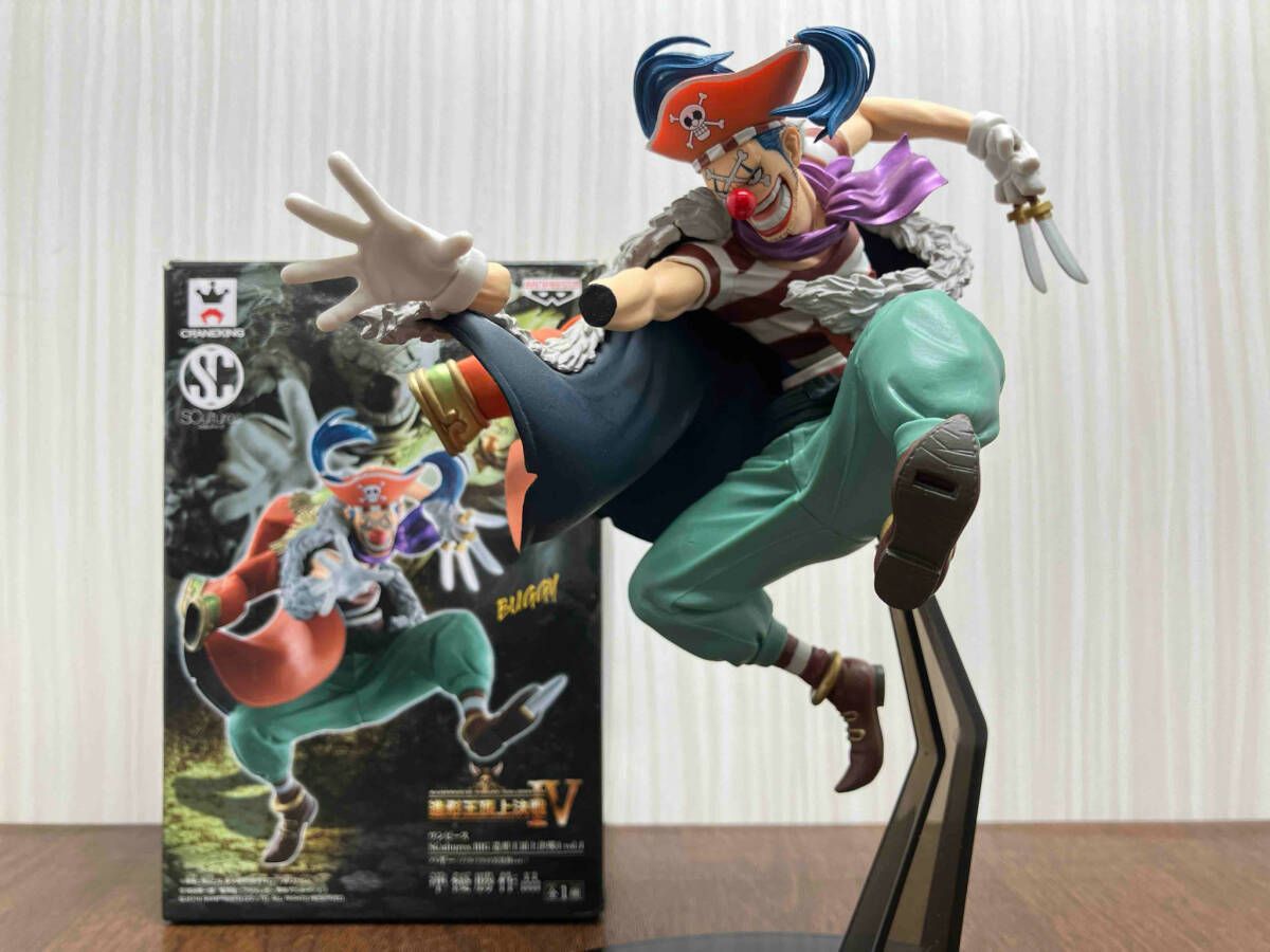 未開封 ワンピース フィギュア 造形王頂上決戦4 vol.4 バギー 未開封】ワンピース フィギュア 造形王頂上決戦4 vol.4 バギー