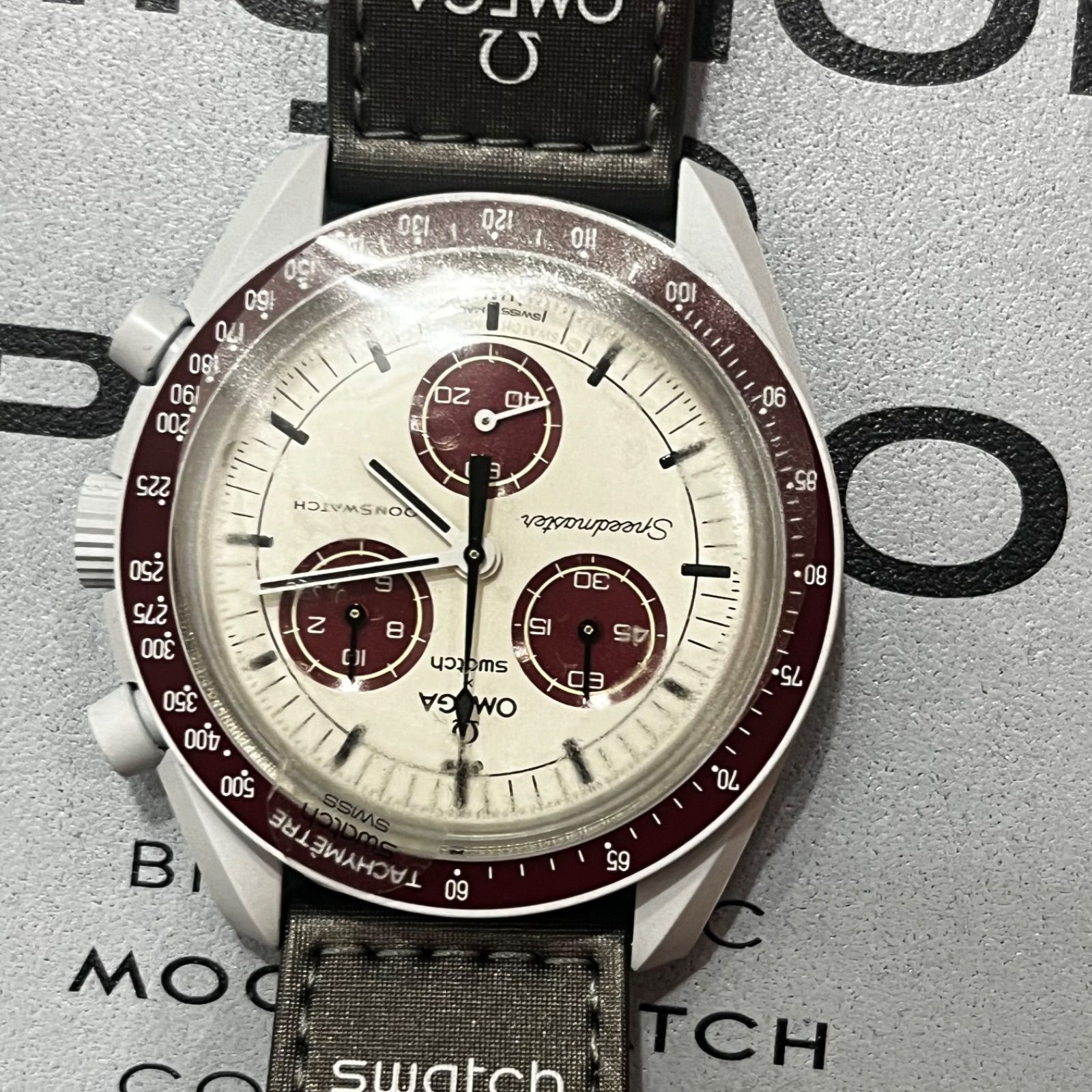 未使用品 Swatch OMEGA MISSION TO PLUTO コラボ ムーンミッショントゥ 