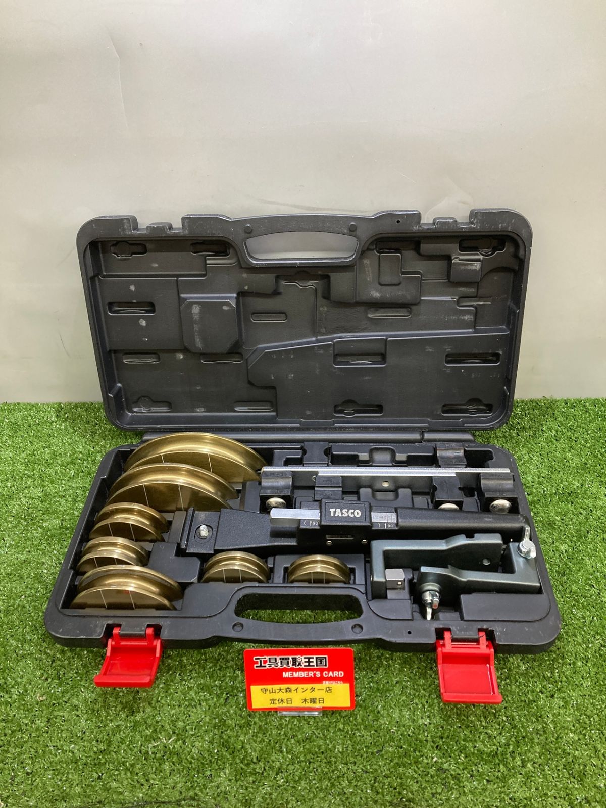 【中古品】【0921】イチネンTASCO イチネンTASCOラチェットベンダーセット TA512AW　ITLWYJ3SO1KG