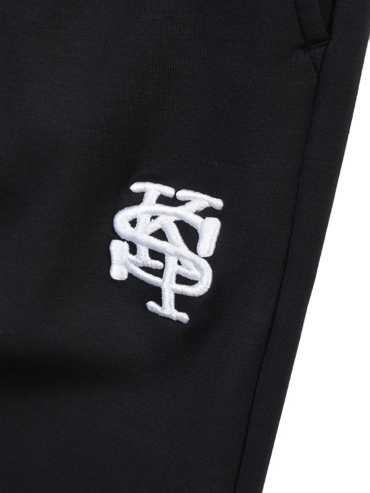 SALVAGE PUBLIC Kolepa サルベージ パブリックコレパ GOLF ロゴ刺繍 ダブルニット パンツ 3 L-6 L
