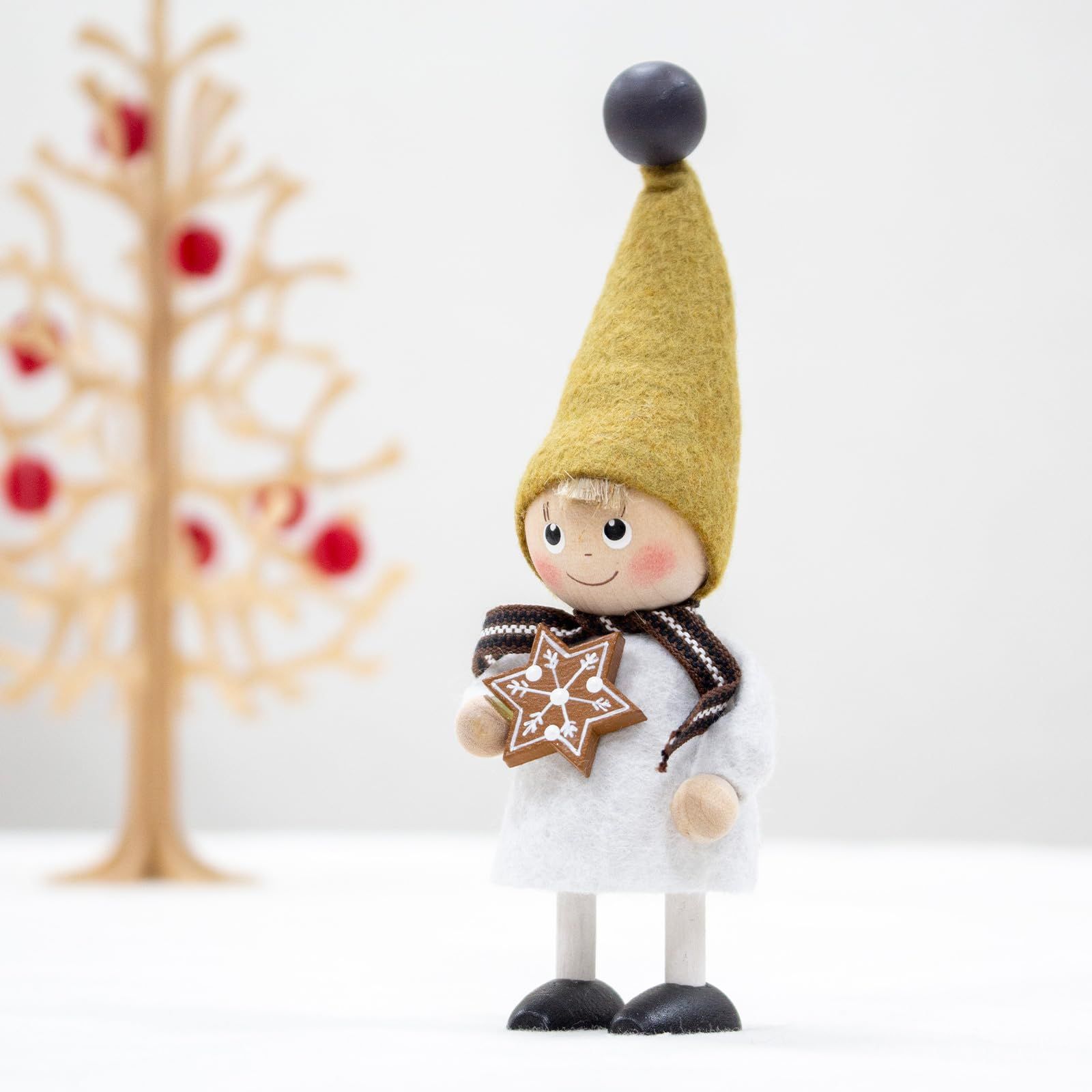 NORDIKA nisse ノルディカ ニッセ クリスマス 木製人形 ジンジャークッキーを持った男の子 Jule Hygge NEXPOTALLINN_EU