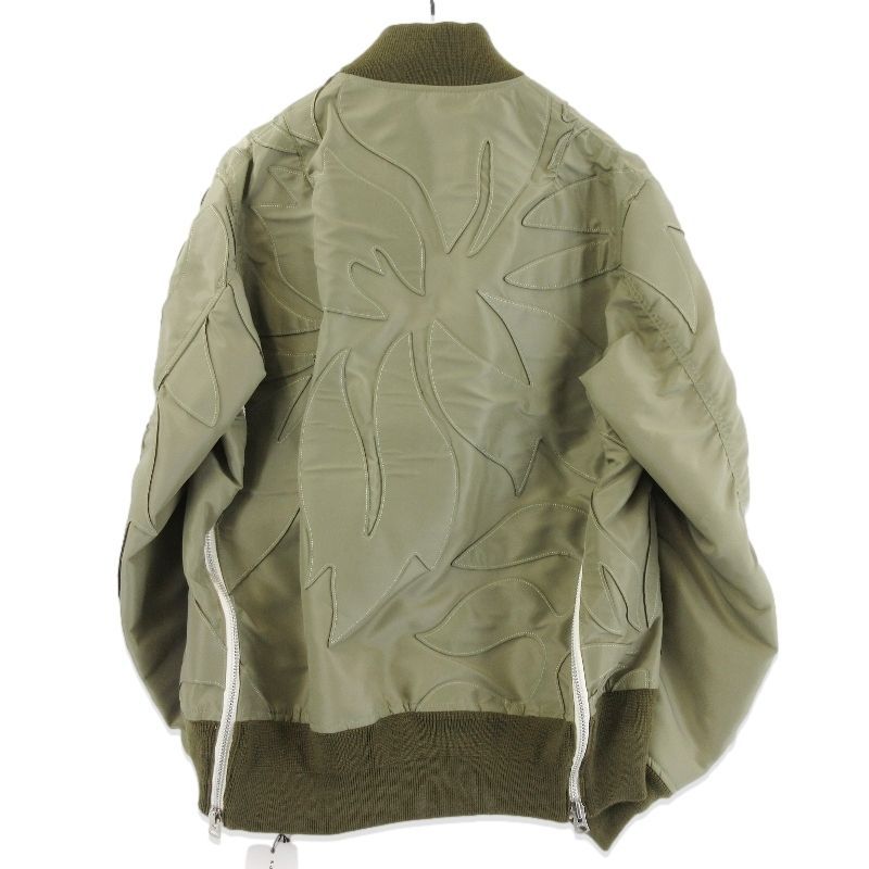 サカイsacai ナイロンジャケット 未使用 sacai サカイ Nylon Twill Embroidered Patch Blouson 24