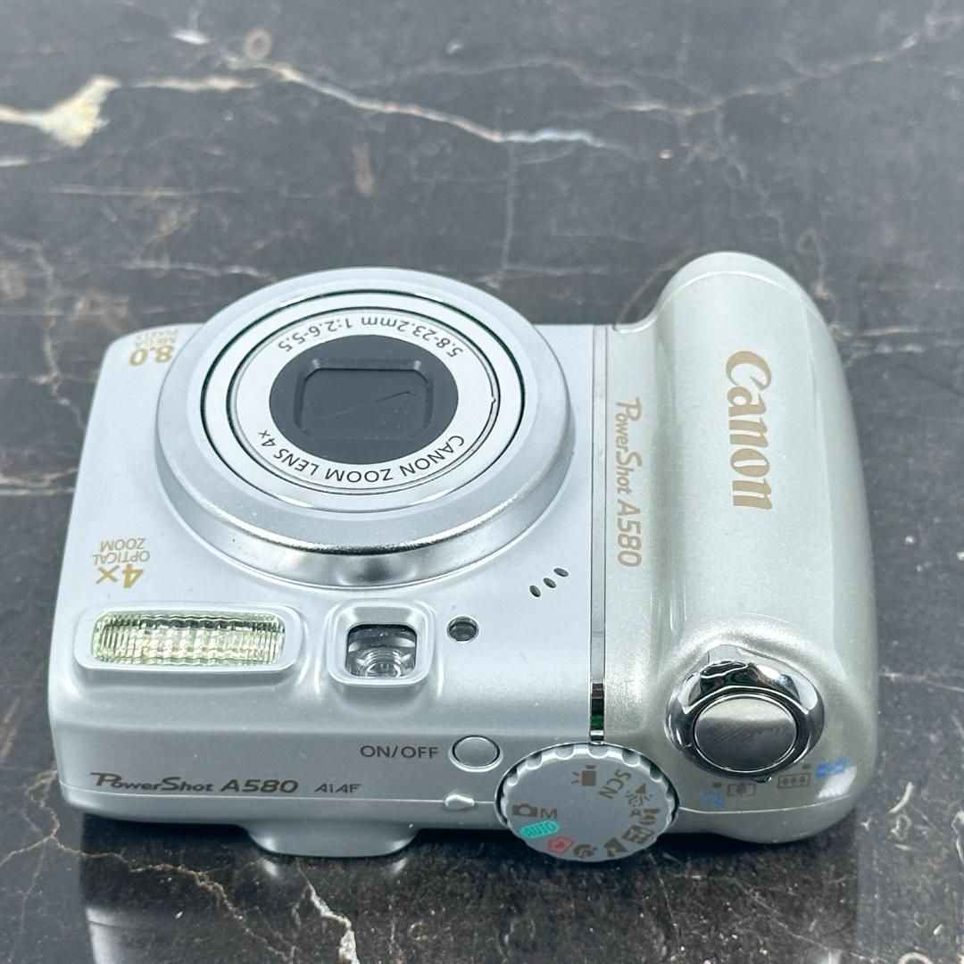 美品】Canon PowerShot A580 単3電池駆動 キャノン パワーショット