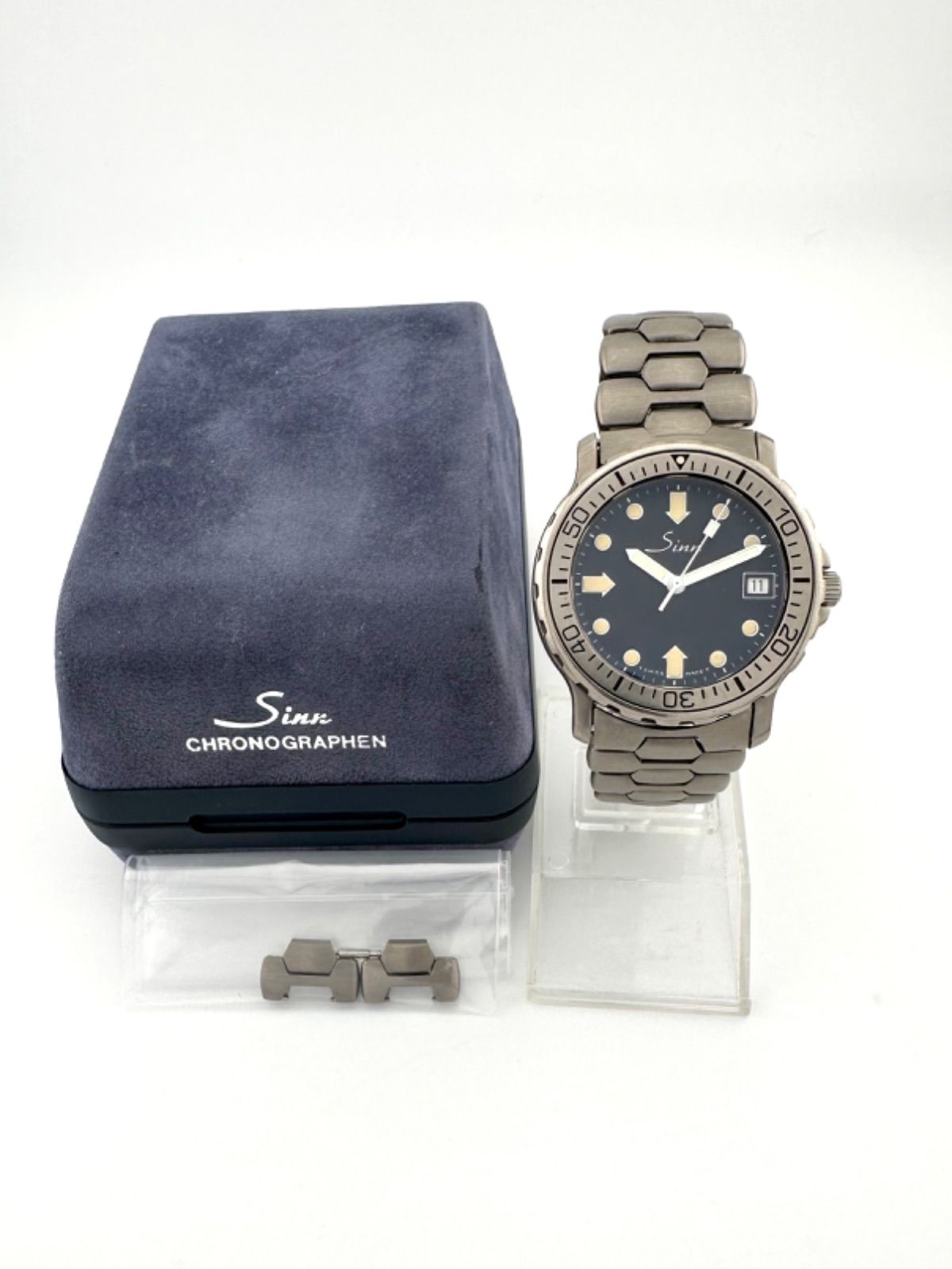 SINN 8827.TI ダイバー チタン 自動巻き時計 ジン - メルカリ 