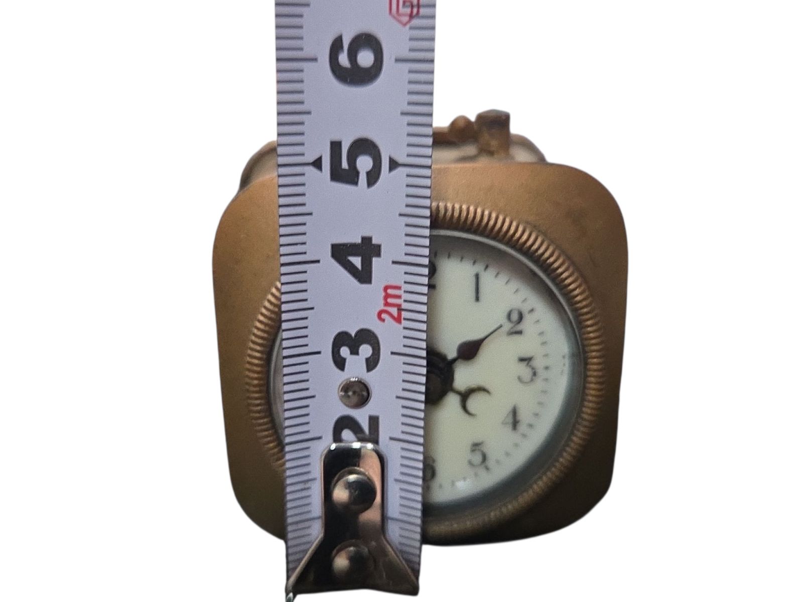 ドイツ製 古時計 ゼンマイ式 目覚まし時計 小型 機械式時計 時代物 レトロ アンティーク 古美術 骨董 Kj25 出西 5 USTAUSTRALIA_COM_AU