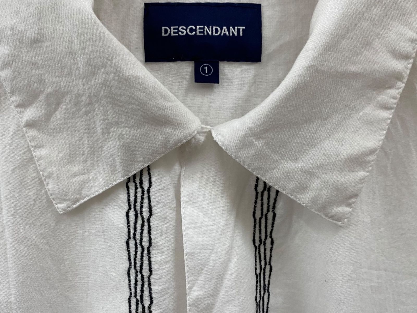 DESCENDANT (ディセンダント) 半袖キューバシャツ 19SS