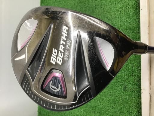 キャロウェイ BIG BERTHA 2016 BETA 3W レディース フェアウェイウッド FW GP for BIG BERTHA フェアウェイ フレックスA レディース 女性用 右利き 右用 Cランク ゴルフクラブ
