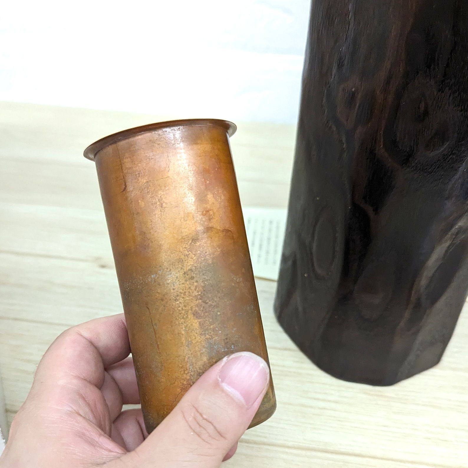 桐工芸 花器 花瓶 加賀桐工芸品 花入れ 生け花 - メルカリ