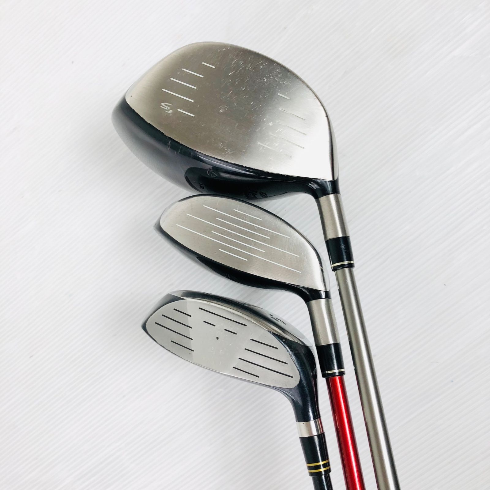 TaylorMade - 【豪華】テーラーメイド メンズ ゴルフ クラブ 初心者 セット 14本 SR S 豪華 14本 レフティ TaylorMade テーラーメイド メンズ ゴルフ