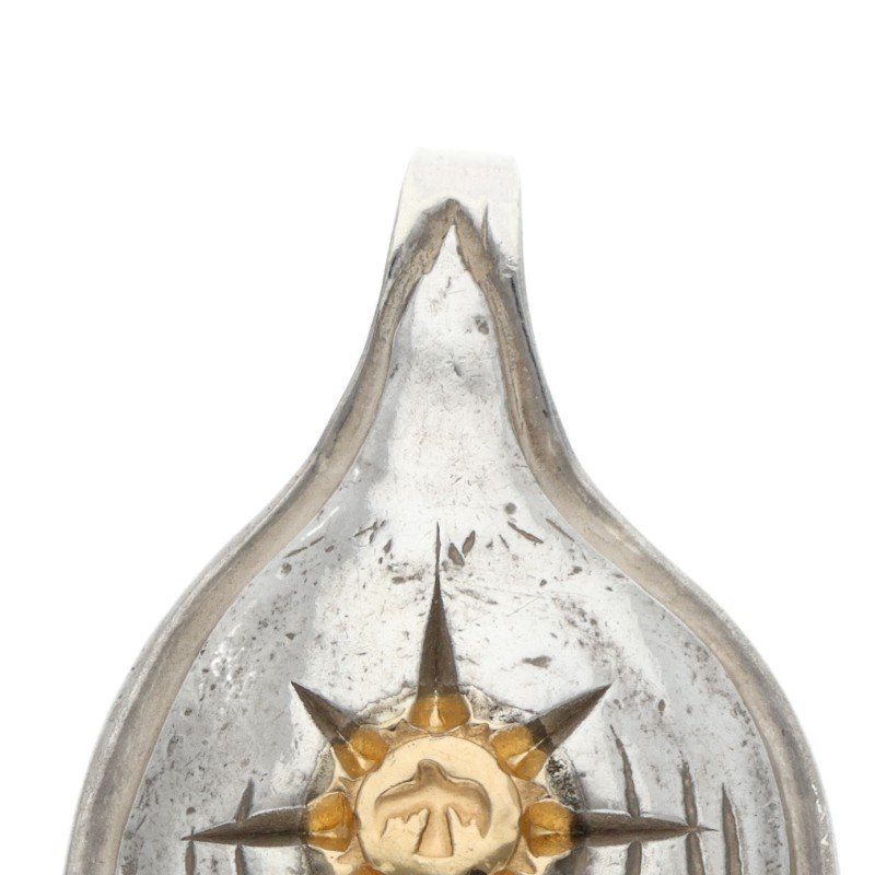 goro's (ゴローズ) K18付きスプーン ペンダントトップ シルバー