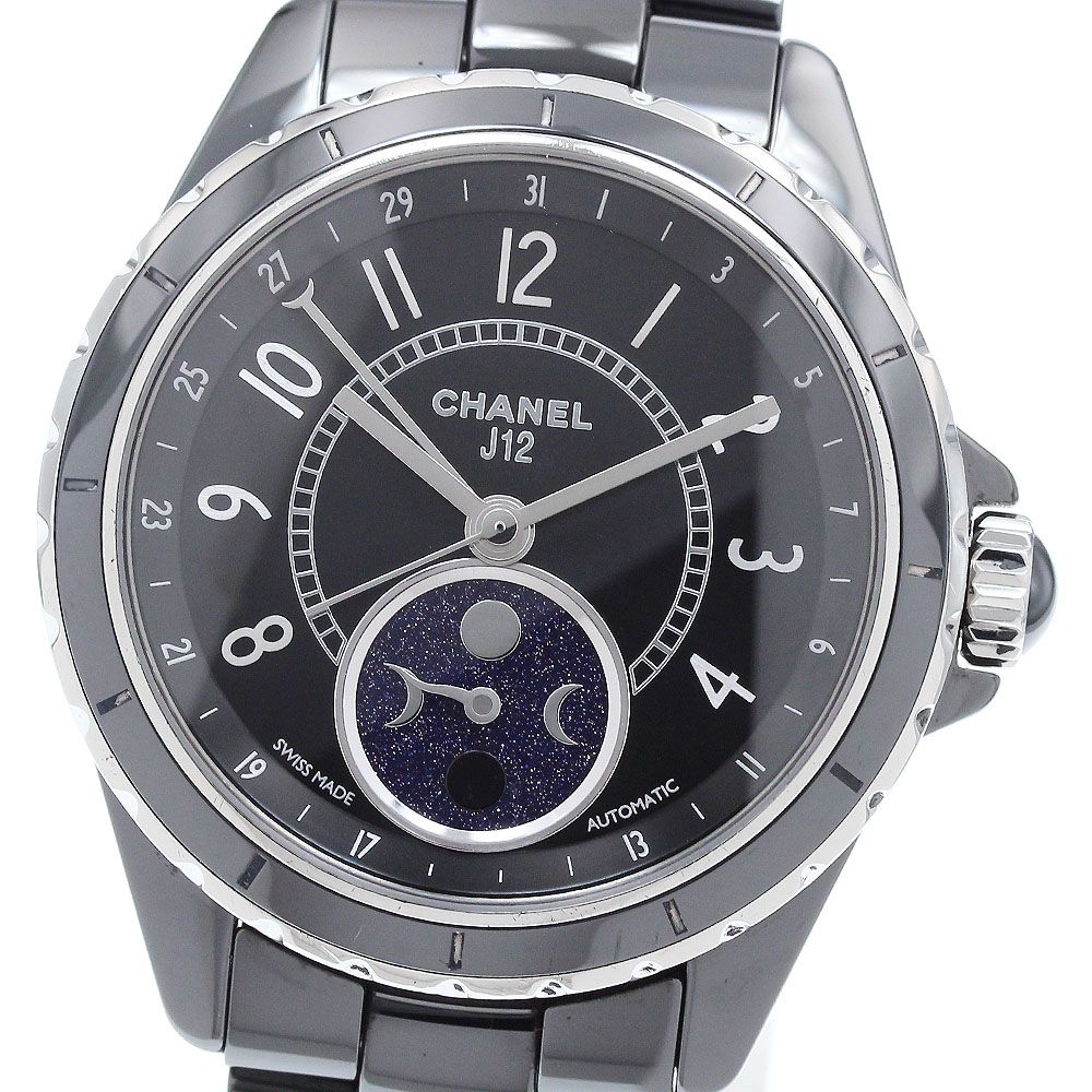 シャネル CHANEL H3406 J12 ファーズドゥリュヌ ムーンフェイズ 自動