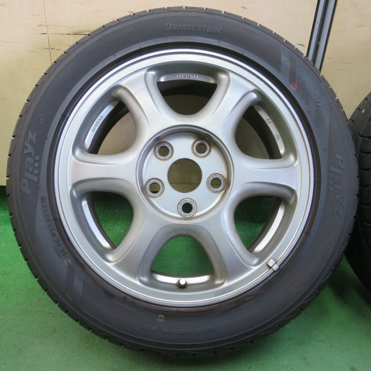 *★8005 美品8分山 ブリヂストン Playz PX 215/45R17 4本 2017年製 2025年最新Yahoo!オークション -px2(タイヤ)の中古品・新品・未使用