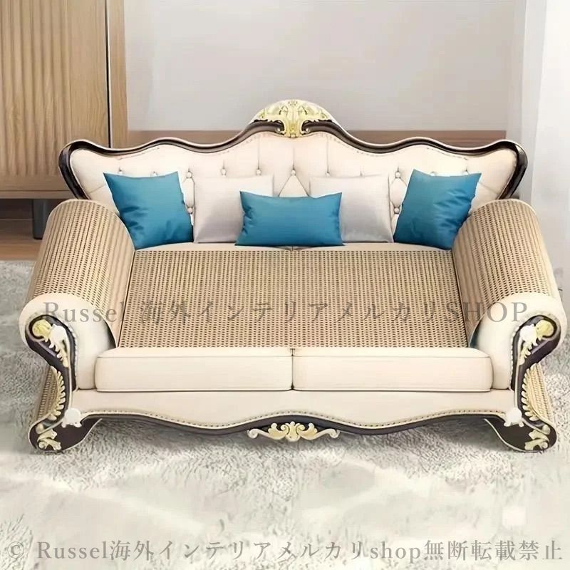 爪とぎ猫ベッド 木製 ペットソファ ペットベッド おしゃれ エレガント かわいい ねこ 爪研ぎ アンティーク風 インテリア 4-7