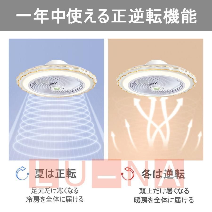 シーリングファン led