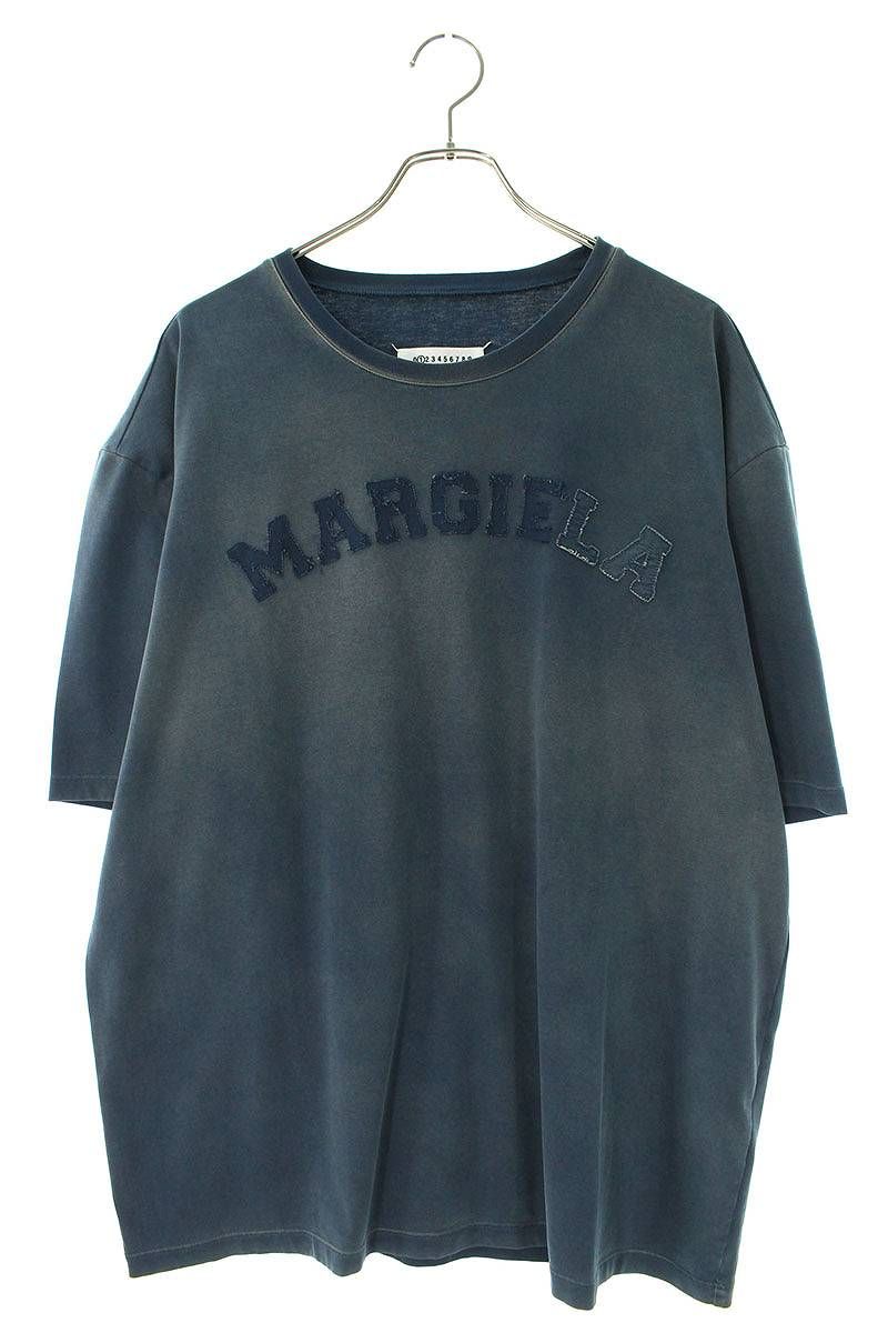 マルタンマルジェラ1 23SS S50GC0685 デストロイカレッジロゴTシャツ