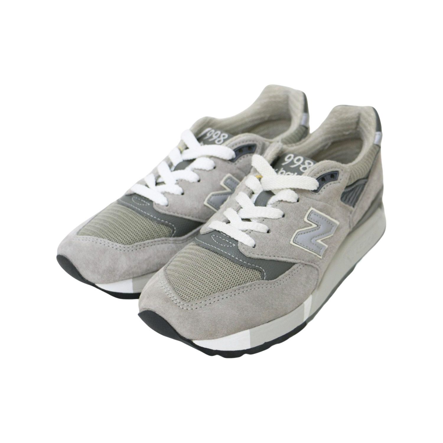 NEW BALANCE ニューバランス スニーカー グレー サイズ:US5.5 23.5cm 