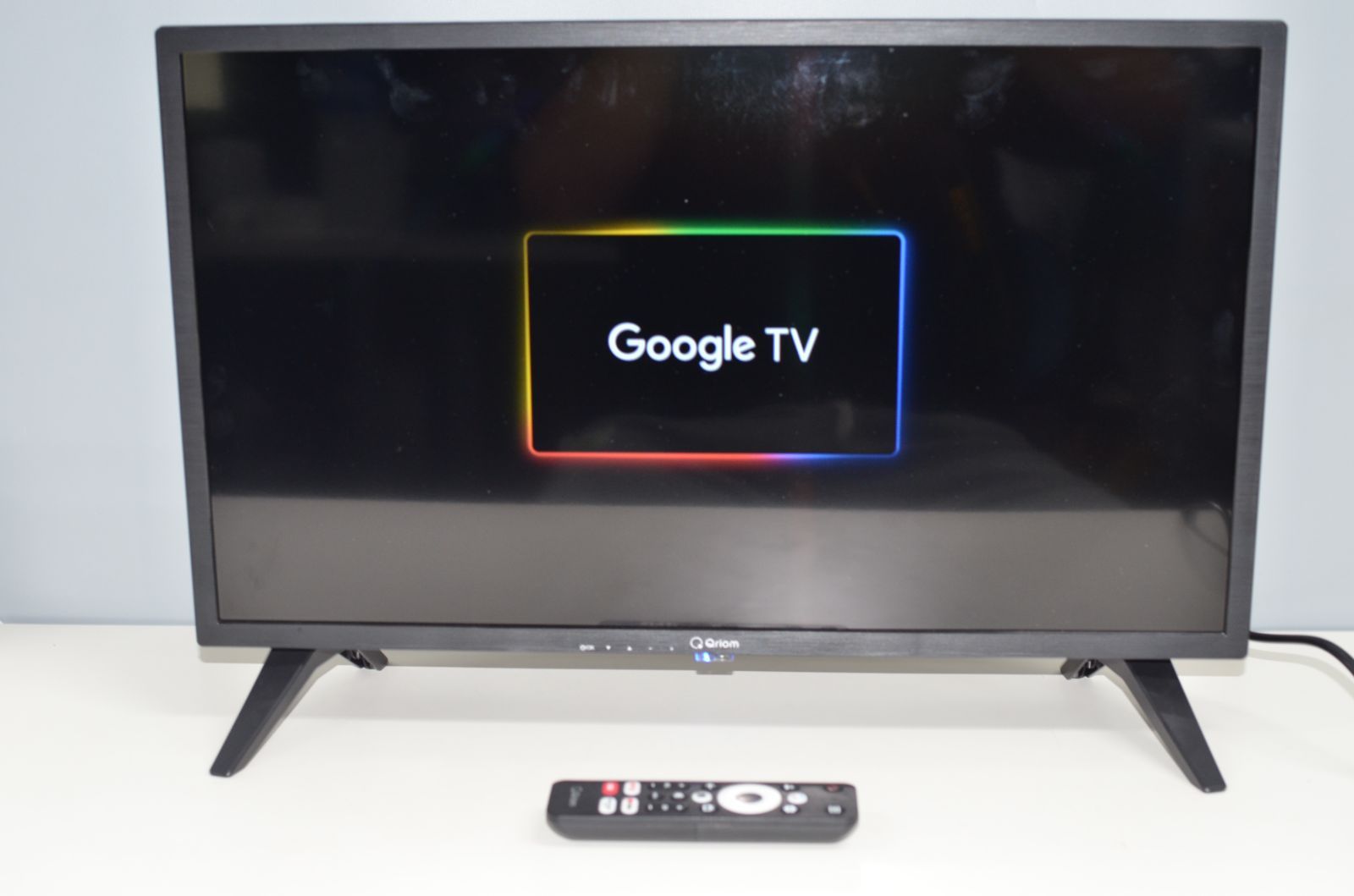 ほぼ未使用YAMAZEN 24型 Google TV チューナーレス 2024年 Qriom