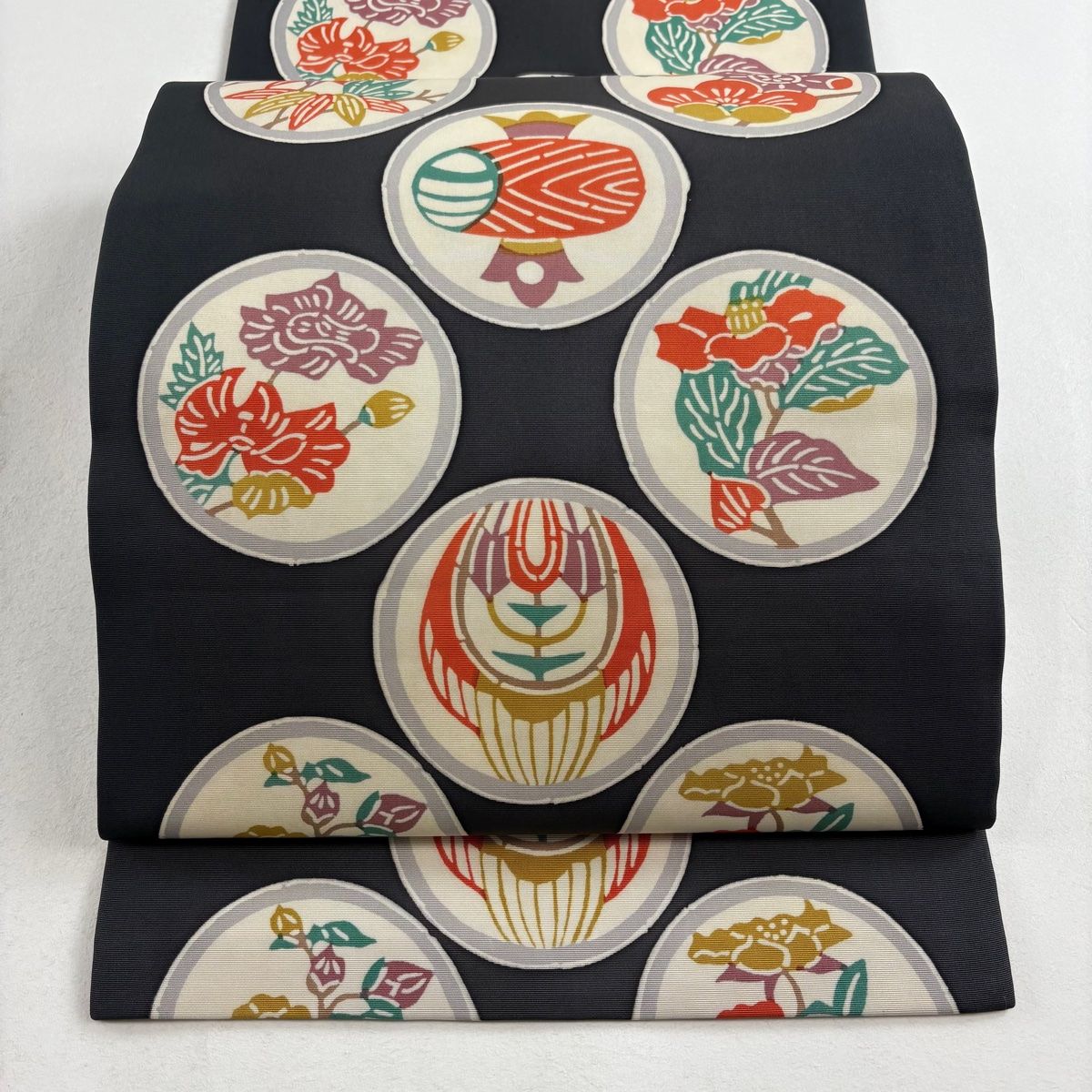 グ*ス様 正絹たたき染め手染め紅葉萩など季節の柄金彩 グ*ス様 正絹たたき染め手染め紅葉萩など季節の柄金彩