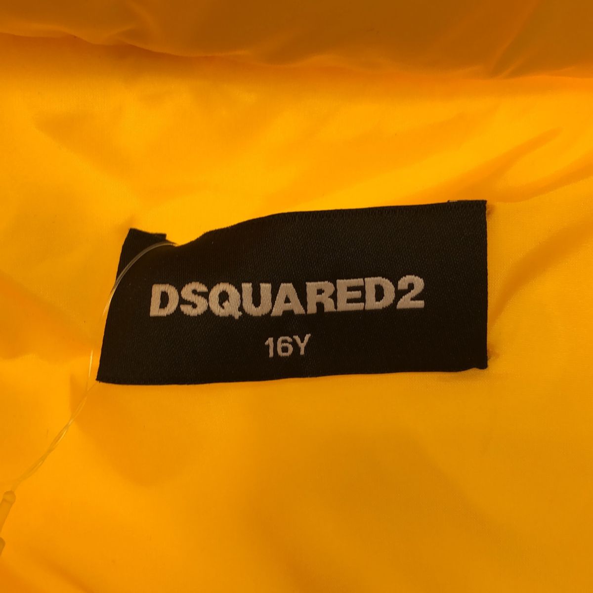DSQARED2 ディースクエアード 黄色 イエロー ベスト ダウン