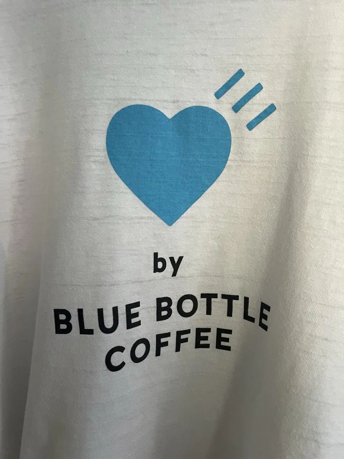 HUMAN MADE ヒューマンメイド x ブルーボトル コーヒー 長袖 ロングスリーブ Tシャツ 白 L
