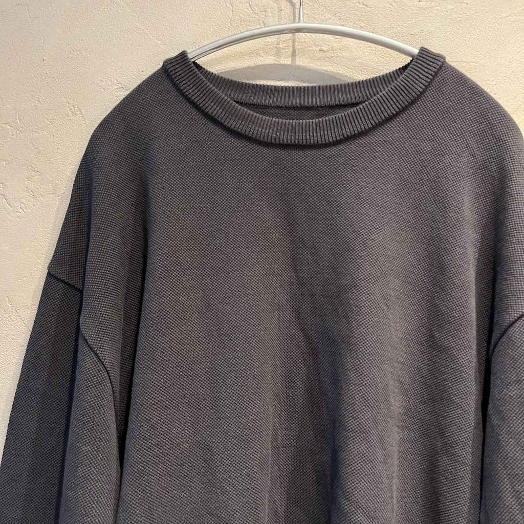 crepuscule クレプスキュール 21SS Light Moss Stitch L／S