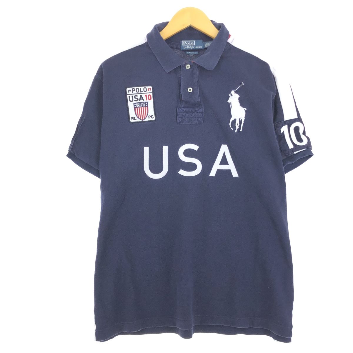古着 ラルフローレン Ralph Lauren POLO by Ralph Lauren ビッグポニー 半袖 ポロシャツ メンズXXL /eaa447739 【中古】/eaa447739