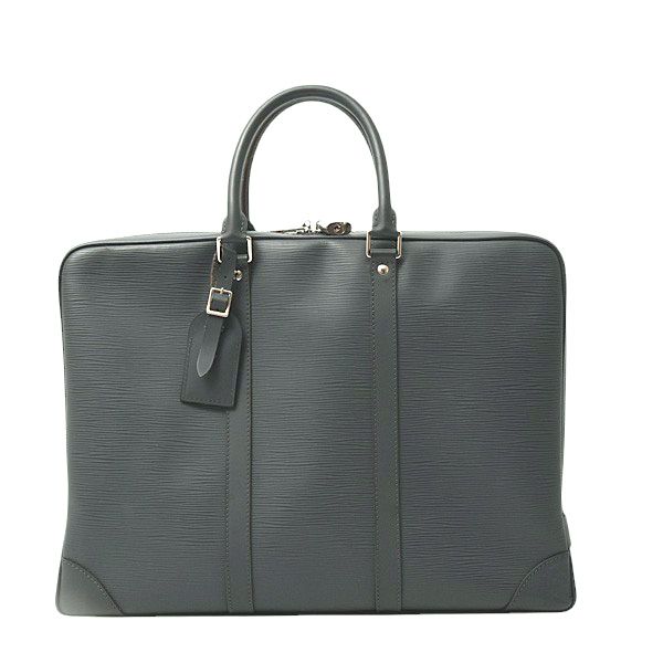 ルイヴィトン バッグ メンズ エピ ポルトドキュマンヴォワヤージュ ブリーフケース ビジネスバッグ ブルーグレー Louis Vuitton M54472