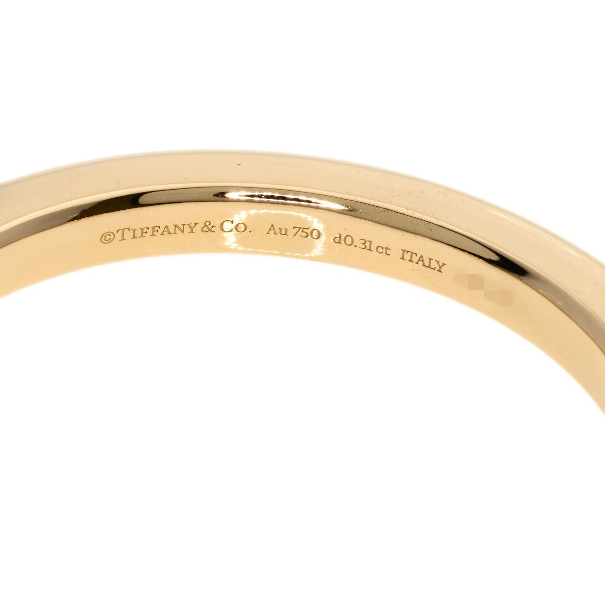 TIFFANY & CO. ブレスレット・バングル K18WG 4800724D0011 Tiffany & Co. - ティファニー ロック K18YG/K18WGハーフダイヤ