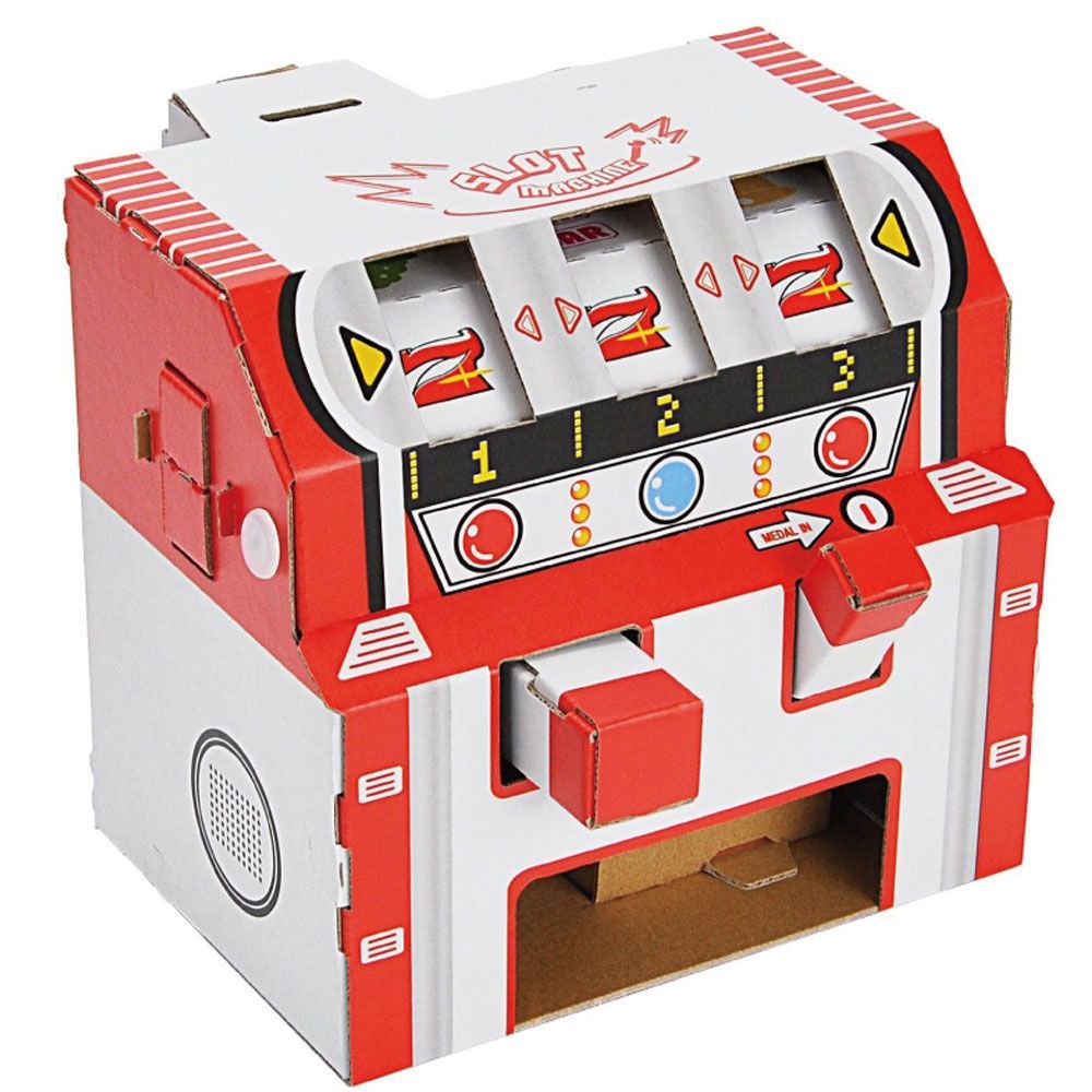 3セット】 hacomo WOW ダンボールで遊ぼう！ スロットマシーン ダンボール工作キット 【pto】 - メルカリ