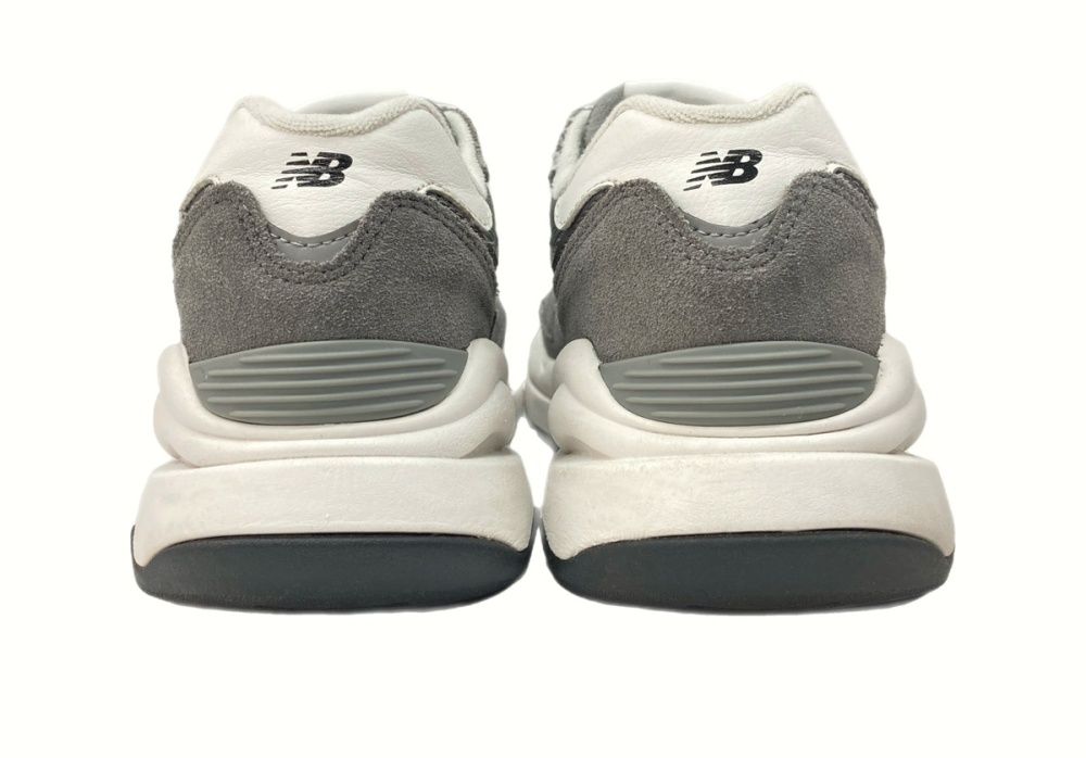 ニューバランス new balance 57/40 VPB ローカット シューズ スエード ランニング 白 灰色 M5740VPB メンズ靴 スニーカー グレー 25.5cm 104-shoes486