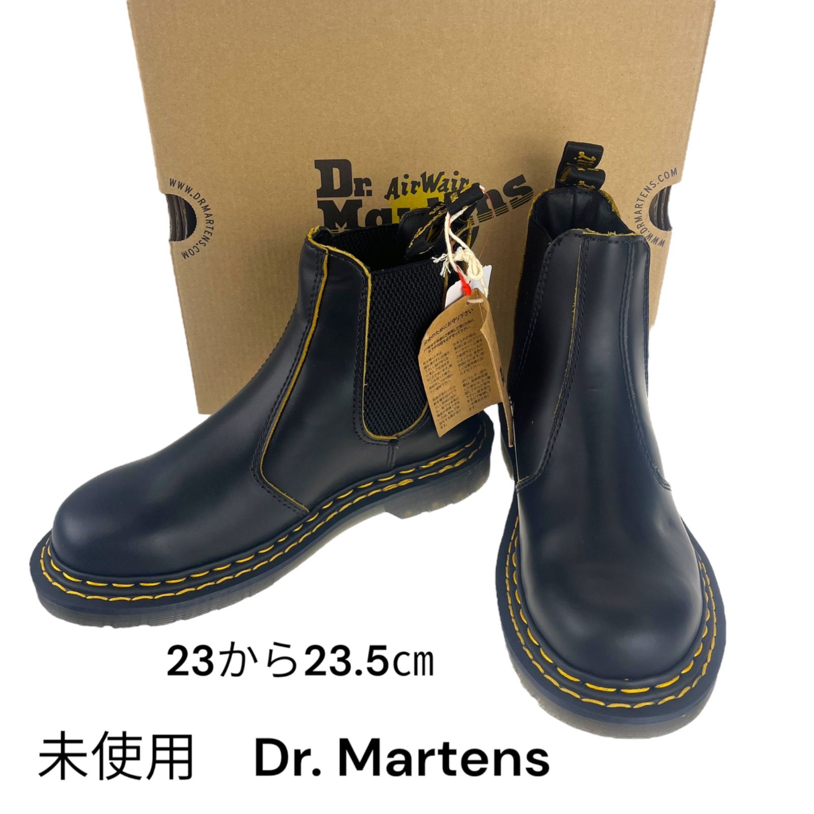 未使用 Dr.Martens ドクターマーチン 2976 ダブルステッチ ショート 