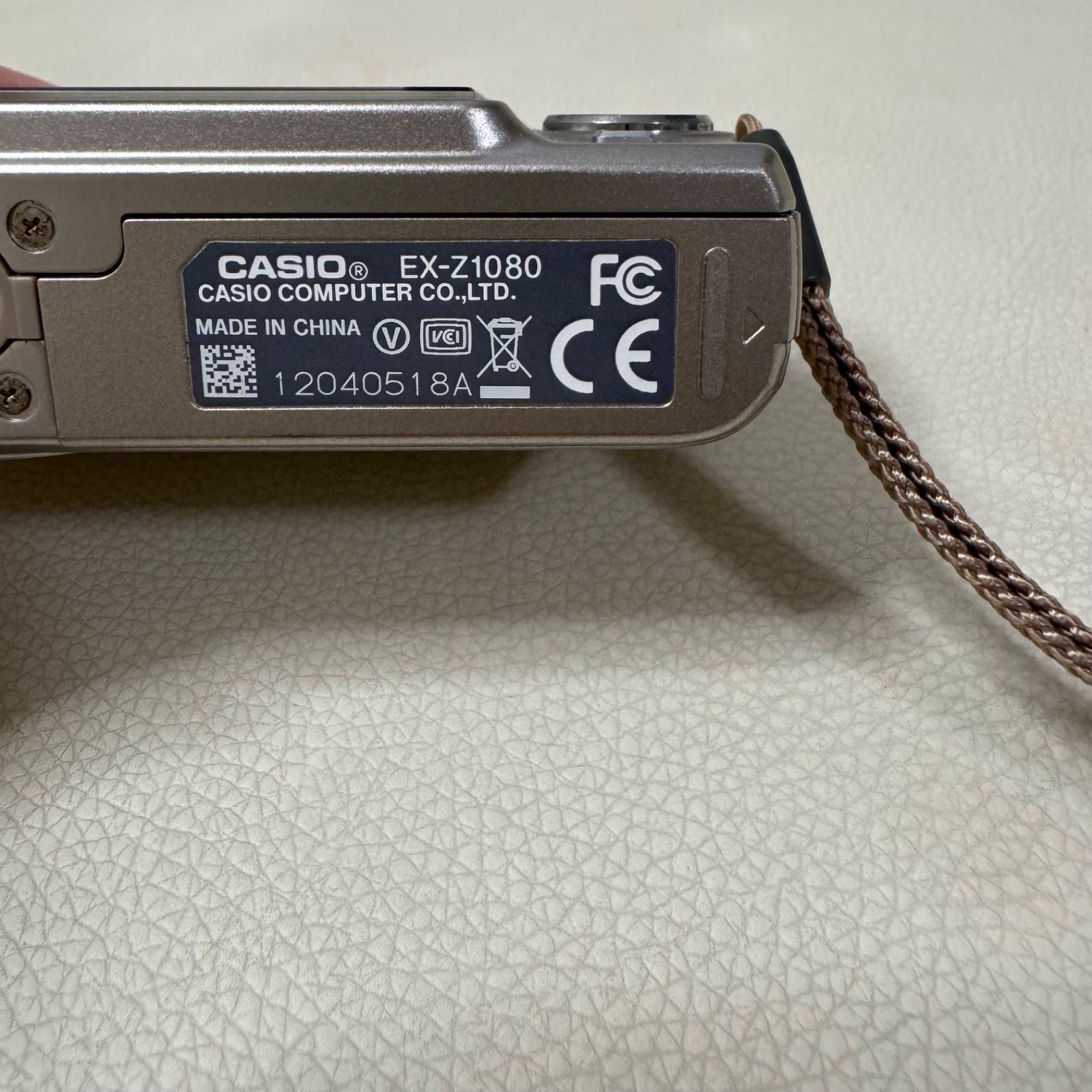 CASIO カシオ EXILIM ZOOM EX-Z1080 デジタルカメラ 動作確認済