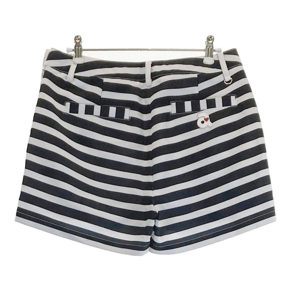 サイズ：38 ARCHIVIO アルチビオ ショートパンツ ボーダー柄 ホワイト