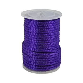 アンカーロープドックライン3?| 8? x 300? Braided 100?%ナイロンパープルMade in USA