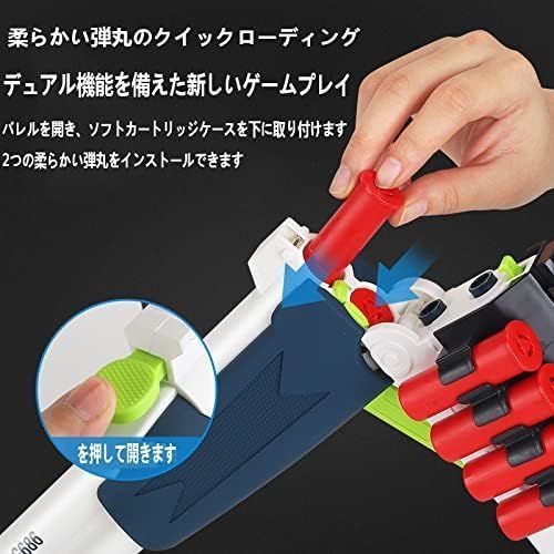 ショットガン風おもちゃ銃S686 散弾銃 エアガン 排莢再現 二連射 ショットガン風おもちゃ銃S686 散弾銃 エアガン 排莢再現 二連射