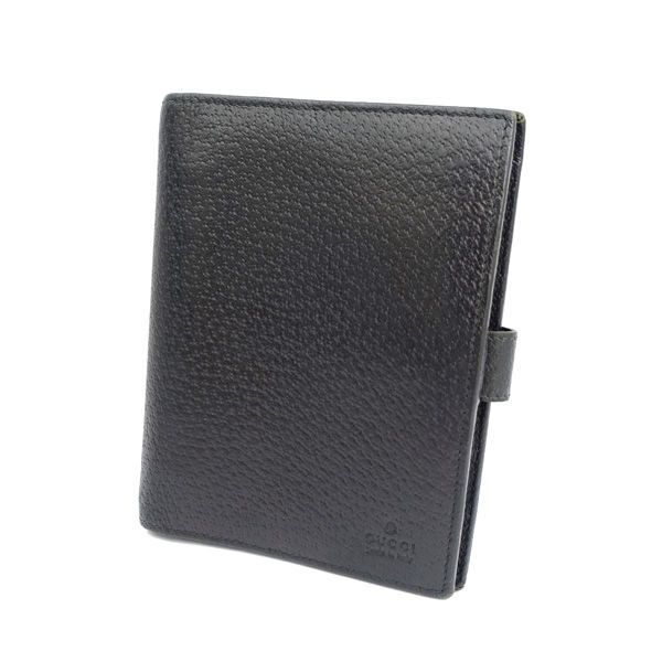 GUCCI | グッチ システム手帳 6穴 スリム ミニ レザー ブラック カード入れ 031.0416.0918 手帳|アドレス|住所録 ブランド