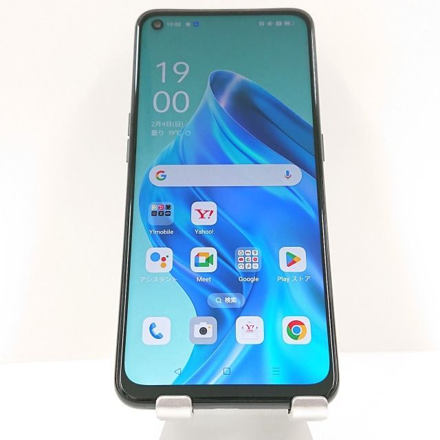 OPPO Reno5 A eSIM対応版 A103OP Y!mobile シルバーブラック 送料無料 本体 c05572