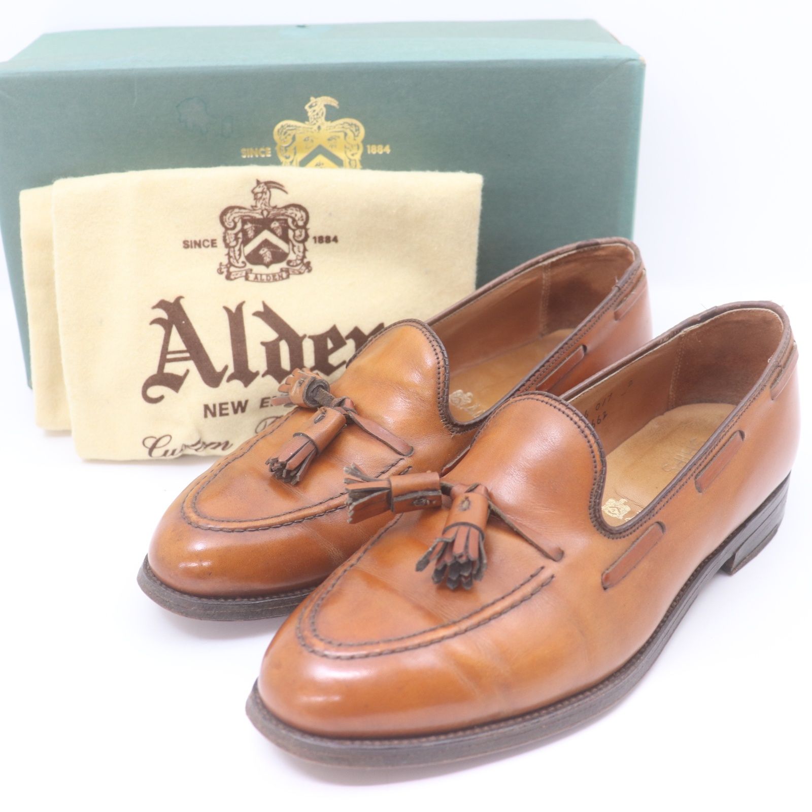 ITD37SSDPKX4 Alden オールデン シップス レザー タッセル ローファー 