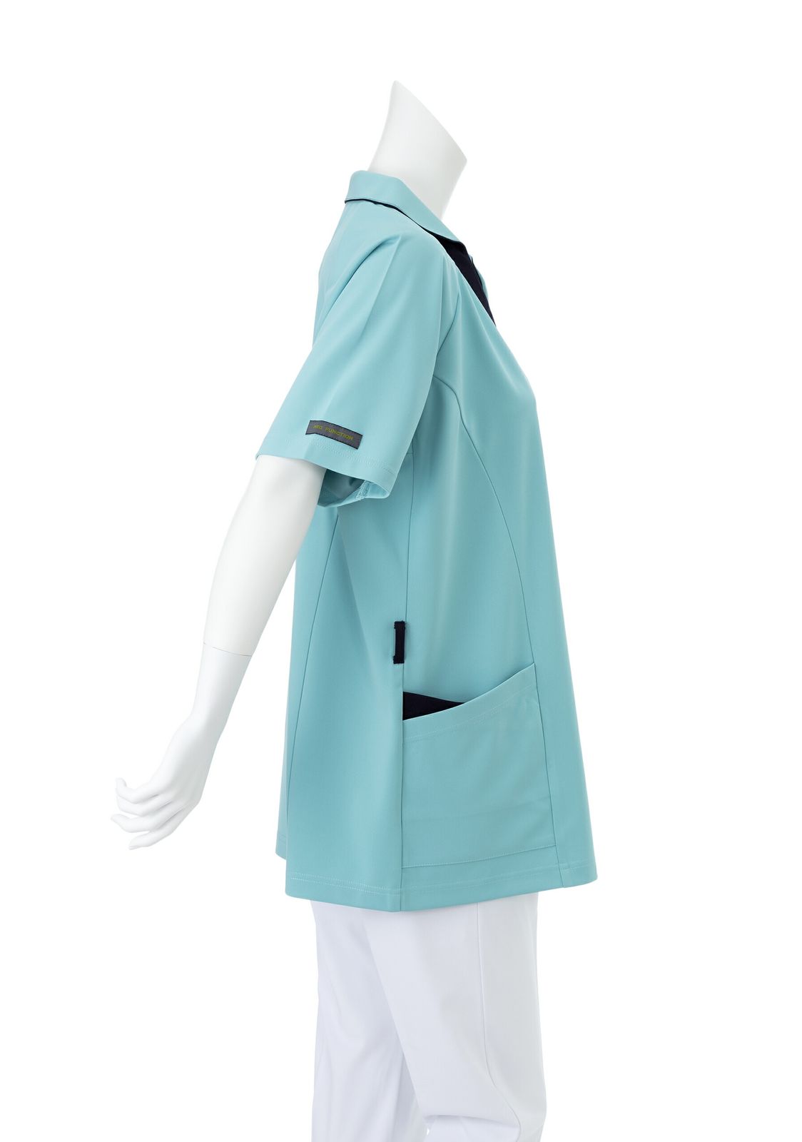 ナガイレーベン 男女兼用ハイブリッドメディウェア AY-4232 ネイビー ターコイズ STEELWINDOWSANDDOORS_COM