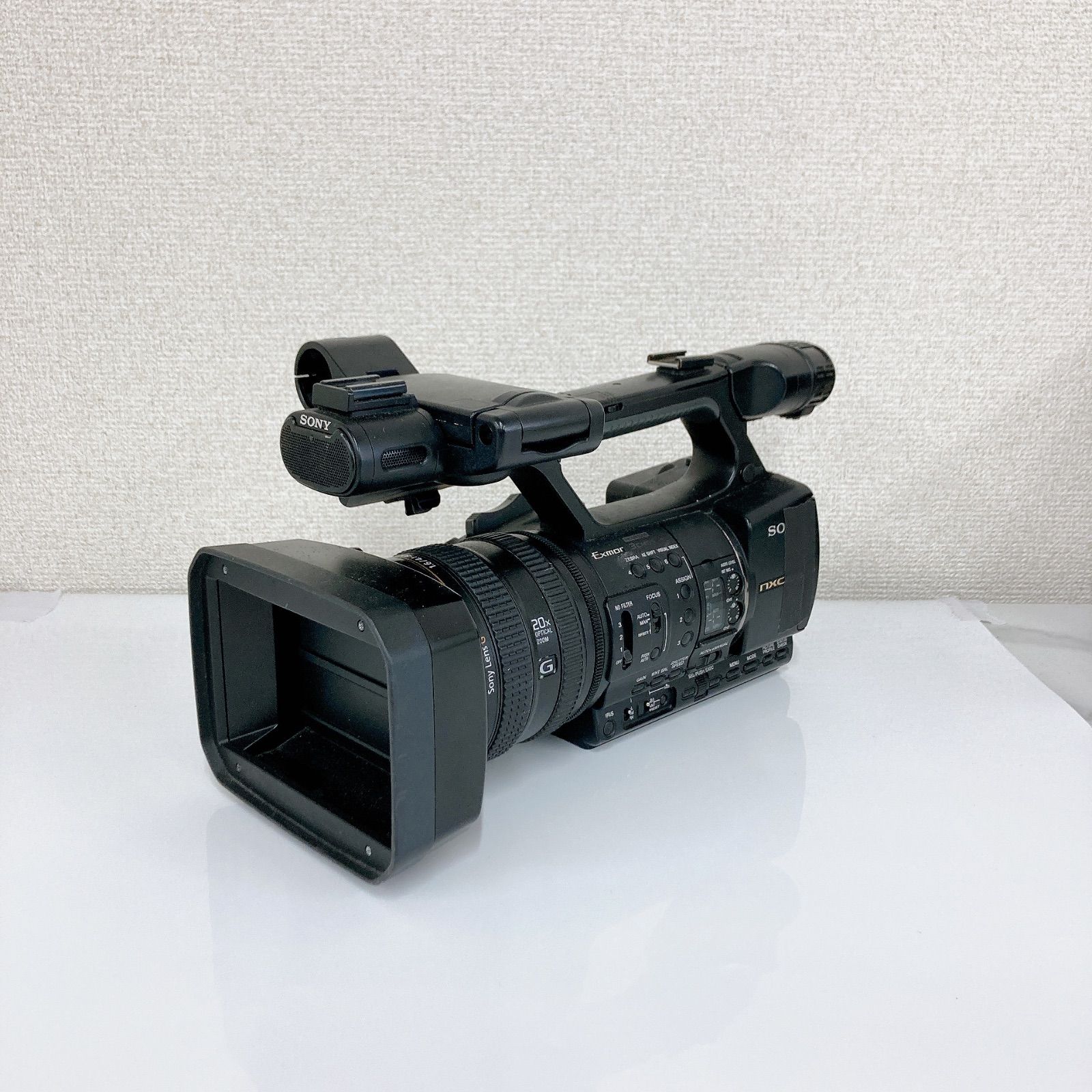 値下げしました。ソニーHXR-NX5J1業務用ビデオカメラ HXR-NX5J