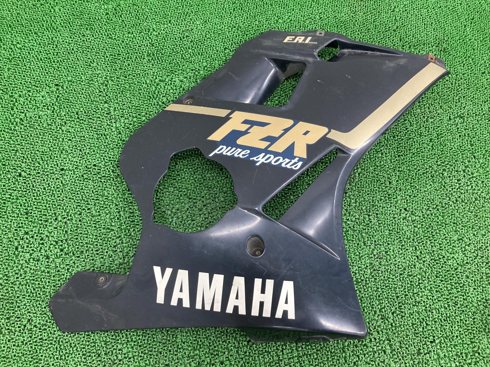 FZR250 サイドカウル 右 紺 2KR-142*** ヤマハ 純正 バイク 部品 2KR